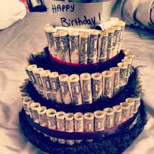 Birthday Cake For Boyfriend Ideas Great Birthday Gifts For Him Or Anyone Money Cake This Took 110 Imadethis Birthday Cake For Him Birthday Cake For Boyfriend Birthday Surprise