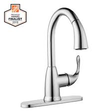 Lift the handle off the glazier bay. Glacier Bay Dylan Single Handle Pull Down Sprayer Kitchen Faucet In Chrome Pull Out Kitchen Faucet Kitchen Faucet Kitchen Faucet Parts
