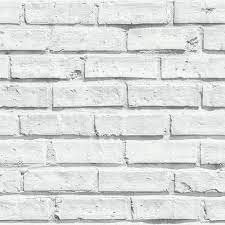A very shabby chic finish. Arthouse Vip White Brick Wall Fotostein Effekt Hintergrund 623004 White Ich Will Tapete