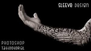 The best part about sleeve tattoos is that it allows you to get creative; Photoshop Tutorials Custom Tattoo Sleeve Design Youtube