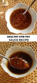 Water combine the broth, wine, sesame oil, sugar, soy sauce, salt, and white pepper in a small bowl and mix well. Healthy Stir Fry Sauce Recipe Healthy Stir Fry Sauce Healthy Stir Fry Stir Fry Sauce Recipe
