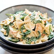Chicken And Spinach Farfalle Recipe Recipes Farfalle Recipes Easy Pasta Recipes