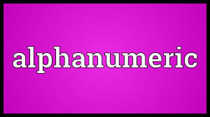 Maybe you would like to learn more about one of these? Alphanumeric Meaning Youtube