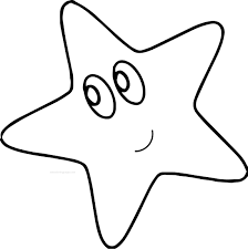 Cool Little Smile Star Coloring Page Star Coloring Pages Santa Coloring Pages Coloring Pages