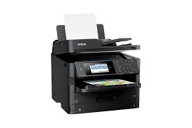 Inside the box, the printer was sitting in a plastic bag with handles which allowed you to easily get the unit out of the box. Workforce Pro Et 8700 Ecotank All In One Supertank Printer Inkjet Printers For Work Epson Us