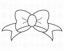 Black And White Bow Clipart Bow Outline Svg Bow Tie Ribbon Svg Bow Clipart Bow Files Etsy In 2020 Bow Clipart Bow Vector Clip Art