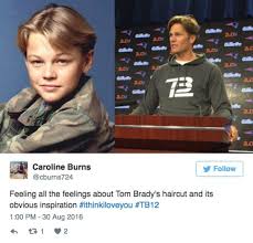 How brady beat hair loss. Tom Brady Young Di Caprio Sportige