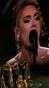 Adele Singing Concert Long Note