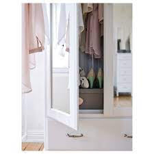 tyssedal wardrobe white mirror glass 345 8x227 8x817 8 88x58x208 cm ikea