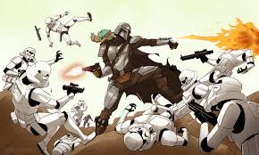 Here For The Dynamic Duo Of Dumbassery Star Wars Artwork Star Wars Art Star Wars Wallpaper