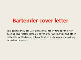 Take advantage of our sample sentences + expert guides to download the perfect cover letter in just. Bartender Cover Letter