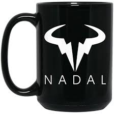 This high quality transparent png images is totally free on pngkit. Rafael Nadal Logo 15 Oz Black Mug Titan Center