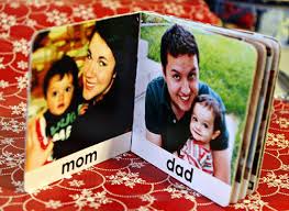 Things I Made Family Photo Board Book Toddler Gifts Personalized Board Baby Gifts