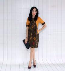 Model dress brokat kombinasi satin. Batik Coletan Combi Tenun Rangrang Dress By Deculture Model Baju Wanita Model Pakaian Wanita