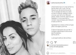 cantora walkyria culpa tik tok pela morte do filho de 16 anos juliette faz apelo a internautas oitomeia