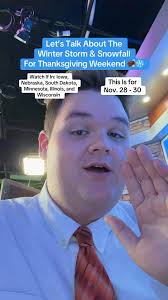 In this video I talk about the track of the storm and show potential  snowfall for Siouxland and much of the Midwest. We are watching this  closely and things can still change! , Stay weather aware!, ...