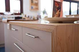 Exacting Joinery Detail Highlights Beautiful Birch Kitchen Refit Indesignlive Plywood Kitchen Kitchen Design Plywood Furniture
