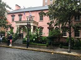Valet parking more than double the charge to park in the very same public. Old Pink House Restaurant Next To The Hotel Picture Of Planters Inn Savannah Tripadvisor