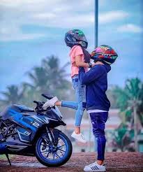 Maybe you would like to learn more about one of these? Love Bike Couple Girl Riding Motorcycle Bike Photoshoot