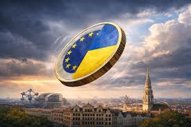 The EU's €210 billion Ukraine loan just spooked financial markets. Fitch  put Euroclear on downgrade watch, warning of legal and liquidity risks.  Merz calls it a “week of destiny”—odds of a deal: “