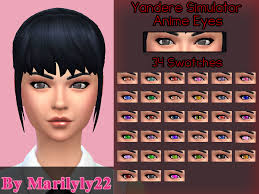 Sims 4 anime mods and cc 2020 snootysims. Marilyly22 Ts4 Yandere Simulator Anime Eyes