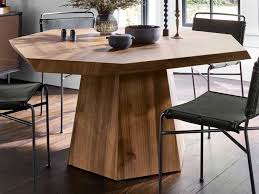 If your dining room space is narrow, however, you may want to consider a table with a slimmer profile. Four Hands Wesson Blonde Yukas 60 Wide Dining Table In 2021 Dining Table Dining Casual Dining Table