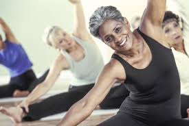 Image result for black woman doing yoga