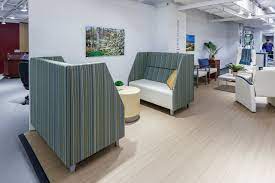 Neocon 2018 Award Winning Booth Design Stance Healthcare Seating For Healthcare Healthcare Furniture Healthcare Design Outdoor Furniture Sets