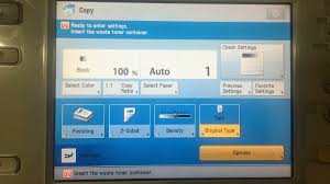 It uses the cups (common unix printing system) printing system for linux operating systems. How To Solve Insert The Waste Toner Container Error In Canon Ir Adv C5045 Corona Technical