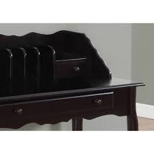 133 pounds , 13.7 cubic feet 60 x 30 x 30h. Cherry Writing Desk Target