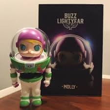 The creators of toy story designed the character of buzz lightyear as if he were a toy that was based on a blockbuster movie, pixar's chief. 2019 Molly Toy Story Collection Authentic Kennyswork Figure Buzz Lightyear Pixar Ebay