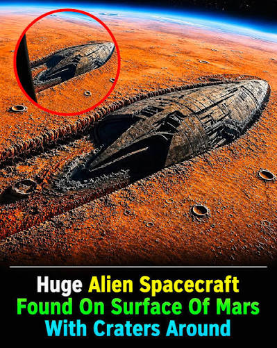 Bizarre structures on Mars could be remains of alien spacecraft, but  probably not.
