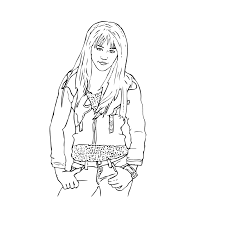 More 100 coloring pages from coloring pages for girls category. Hannah Montana Coloring Pages Books 100 Free And Printable
