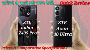 ZTE Nubia Z40S Pro Vs ZTE Axon 40 Ultra ...