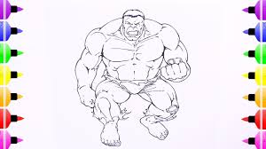 More than 110 pictures for kids' creativity. Hulk Coloring Pages Hulk Coloring Pages Superhero Coloring Page Youtube