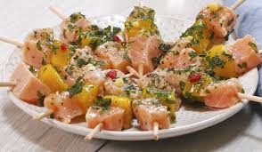 Recette Bouchees De Saumon Et Mangue A La Thai Picard