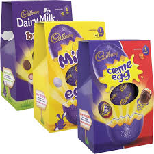 Easter eggs are hidden tidbits put in media ranging from movies to video games, art to music. Cadbury Three Medium Easter Eggs Amazon Co Uk Grocery