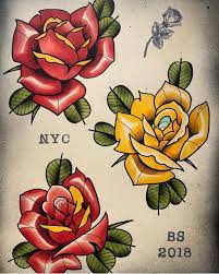 Neo traditional flower tattoo flash. No Hay Ninguna Descripcion De La Foto Disponible Traditional Rose Tattoos Traditional Tattoo Art Traditional Tattoo Design