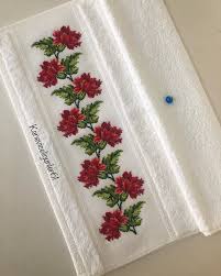 meliha sahin v instagram etaminhavlu elemegi ceyiz kirmizi karanfil goncahavlu boncuk nakis desenleri kanavice ornekleri kanavice tasarimlari