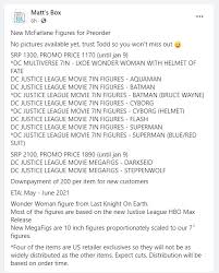 Our first real look at the snyder cut of justice league arrived today, as director zack snyder revealed the first trailer for his cut of the dc superhero movie that's being released on hbo. Snyder Cut Getting Justice League Action Figures From Mcfarlane Toys Cosmic Book News