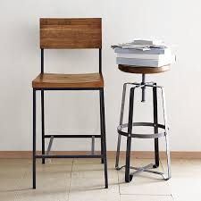 Pottery barn west elm wood slat bar table & stools outdoor patio yard cover. Pin On Stools