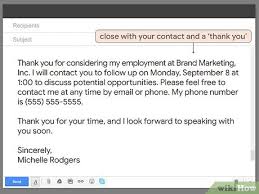 Refer a friend for a job email. 3 Ways To Write An Email Of Interest For A Job Wikihow