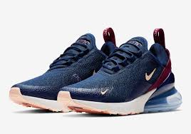 Nike Air Max 270 Blue Void Ah6789 402 Release Info Sneakernews Com Nike Air Max Womens Athletic Shoes Mens Nike Shoes