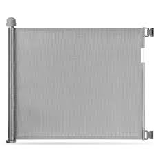 Buy Retractable Baby Gate Momcozy Mesh Safety Gate For Babies And Pets Extra Wide Safety Baby Gate 33 7 Tall Extends To 55 Wide Pet Dog Gate For Doorways Stairs Hallways Indoor Outdoor Grey