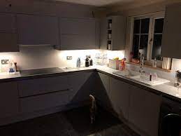 Sure, the hue lightstrip works nicely under the cabinet. Light Strips Under Kitchen Cabinets Wired To Light Switch Hue