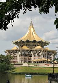 Bangunan dewan undangan negeri sarawak yang baru terletak di petra jaya, sarawak. Sarawak State Legislative Assembly Building The Sarawak St Flickr