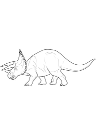 Schablonen von dynosaurierumrissen auf weißem karton zum anmalen, ausschneiden oder als schablonenvorlage für ausgestopfte dinofiguren. Kostenlose Malvorlage Dinosaurier Und Steinzeit Dinosaurier Triceratops Zum Ausmalen