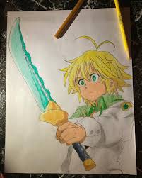 Check spelling or type a new query. Meliodas From Seven Deadly Sins Made By Me Drawing