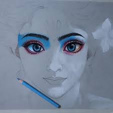 I talk to you all day krishna. Not with words __ but tears, with silence,  with small hope . Hare Krishna ♥️ . . 7047576613 whatsapp to order your  portrait or any