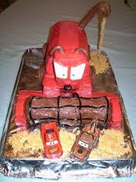The film 'cars' is directed by john lasster, the chief creative officer of pixar and walt disney animation studios. Frank The Combine Cupcake Cakes Cars Party Cake